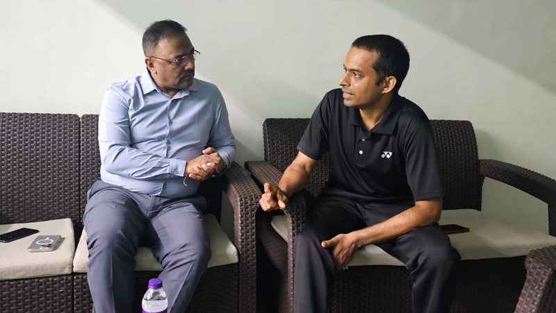 Director (HR), SECL meets Badminton Legend Pullela Gopichand